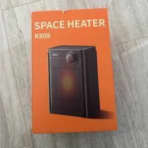 K808 Black Space Heater - Portable Personal Heater